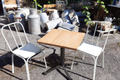 Cafebord og stole